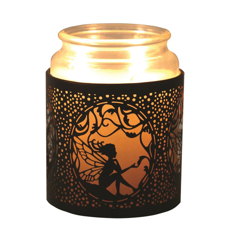 Aroma Black & Gold Fairy Jar Sleeve & Wax Melt Warmer Extra Image 3